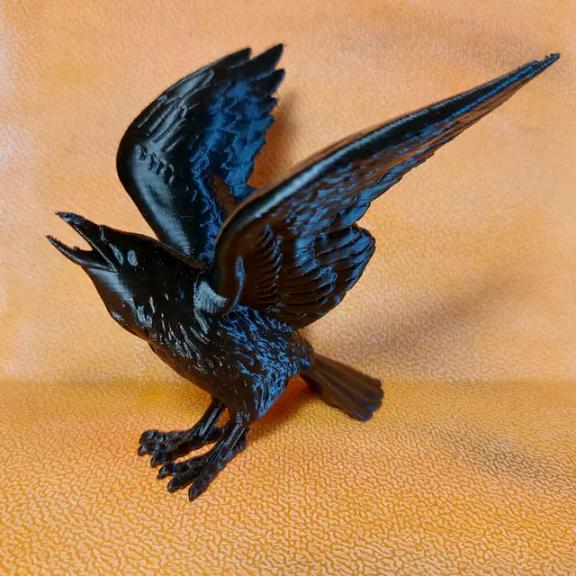 Supportless Raven - Halloween 2023 — modelo 3D