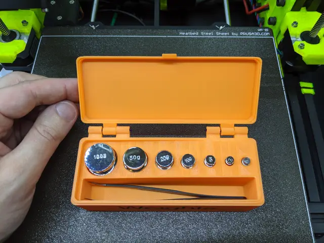 Box (Container) for Calibration Weights — modelo 3D