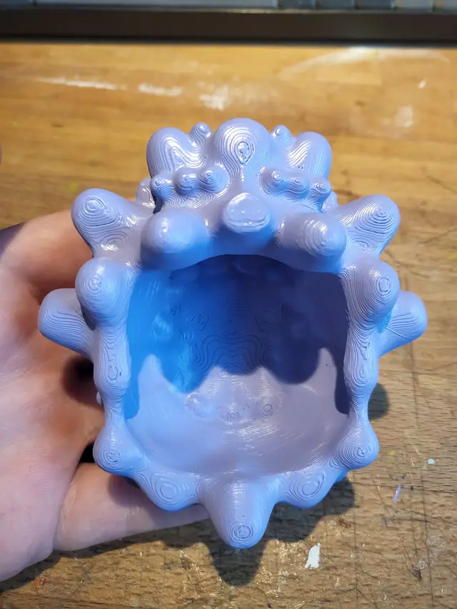Blob Spike Helmet — modelo 3D