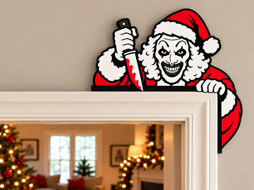 Art (Santa) Corner Decor — modelo 3D