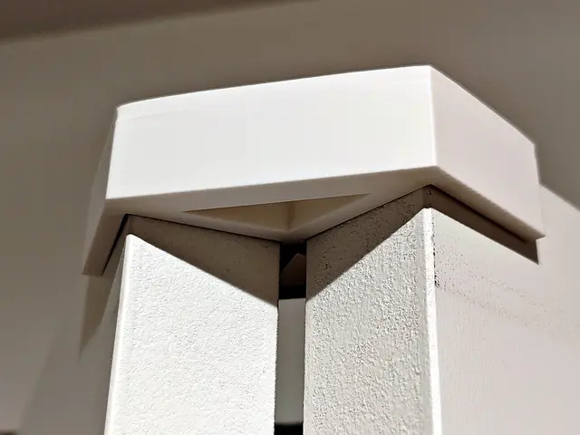 Bifold Door Holder, 65°, for 35 mm Panels — modelo 3D