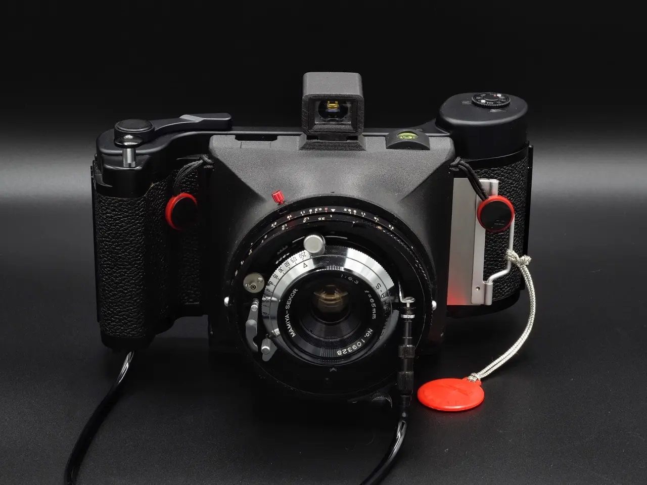 Ligero69 Camera Body for Mamiya Press lens & M-mount roll/cut film back — modelo 3D