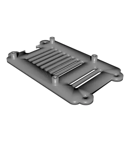 Raspberry Pi 5 chassis and fastner — modelo 3D