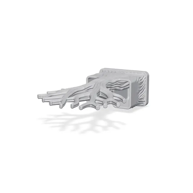 Modern Tree Desk Organizer with Pen Holders — modelo 3D