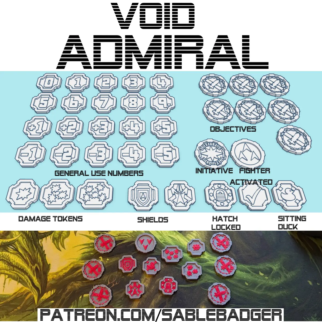 Game Token Project - Void Admiral (resubmit) — modelo 3D