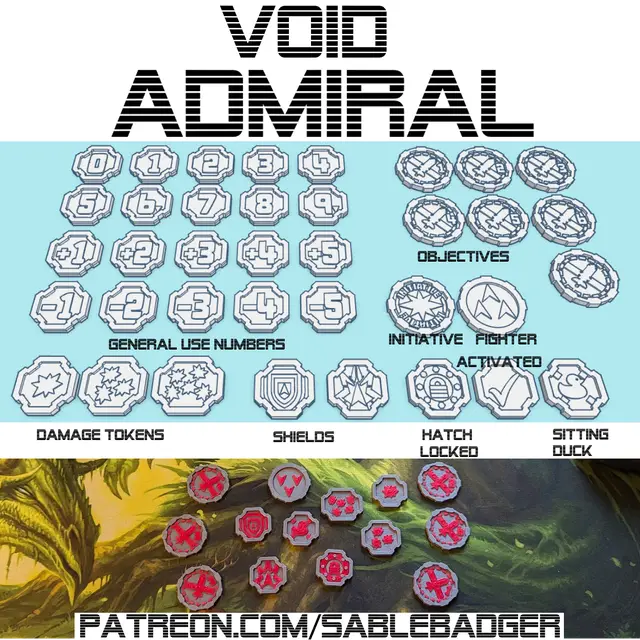 Game Token Project - Void Admiral (resubmit) — modelo 3D