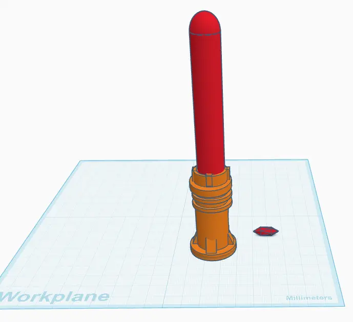 LightSaber — modelo 3D