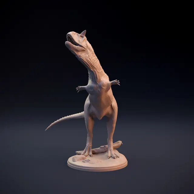 Carnotaurus courtship dance - FREE model — modelo 3D