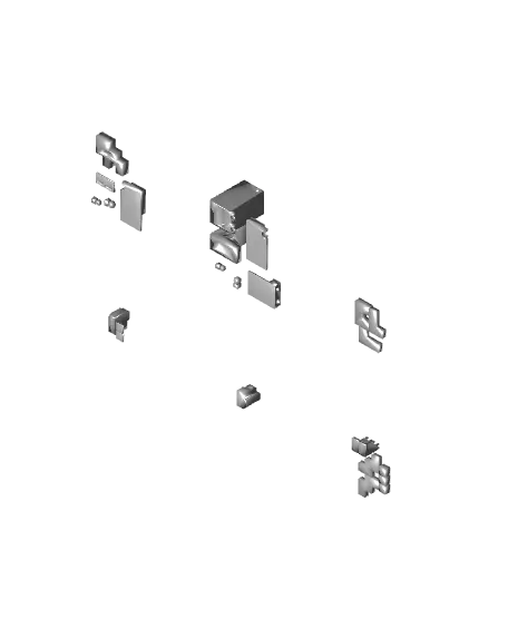 Parrot Minecraft — modelo 3D