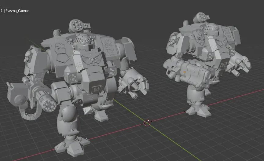 Fist Venerable Redemption Robot — modelo 3D