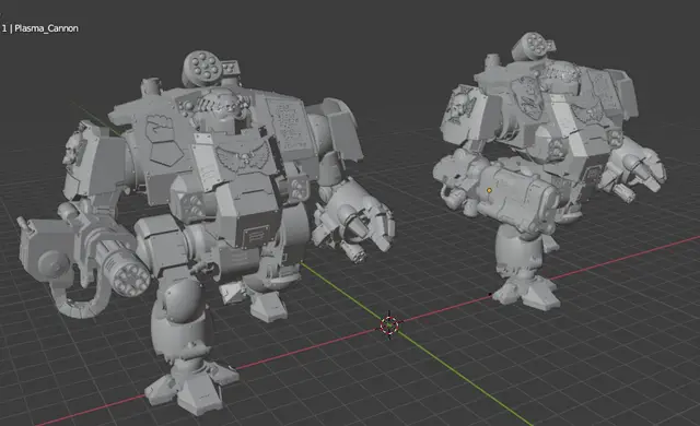 Fist Venerable Redemption Robot — modelo 3D