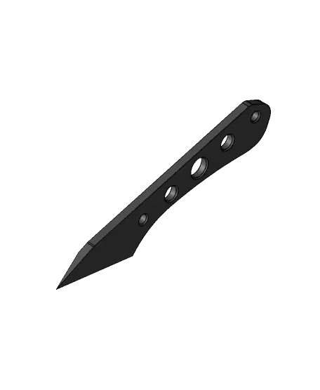 Kiridashi - DIY japanese knife — modelo 3D