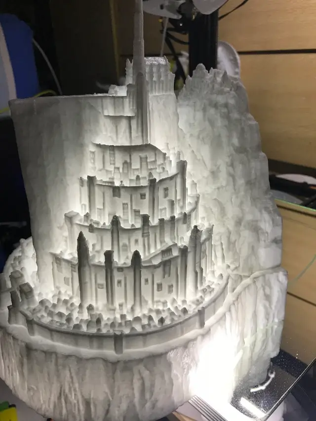 Minas Tirith — modelo 3D