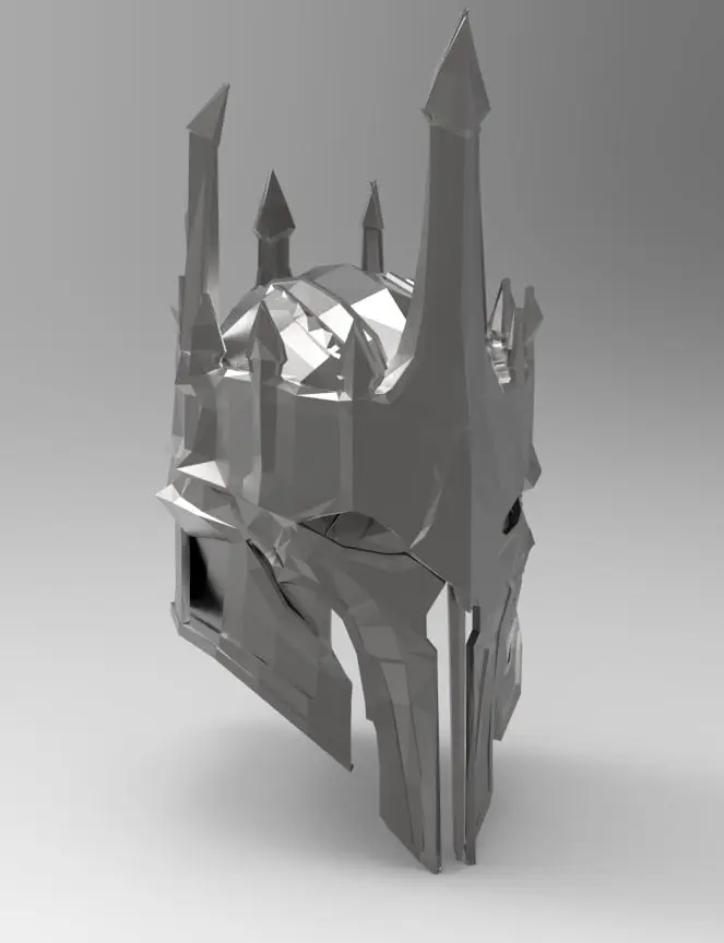 Sauron Armor - Helmet — modelo 3D