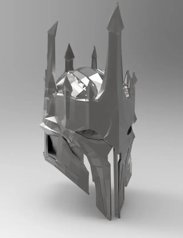 Sauron Armor - Helmet — modelo 3D