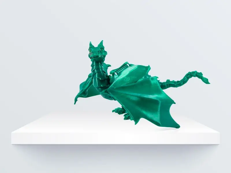 "Braq" jointed dragon — modelo 3D
