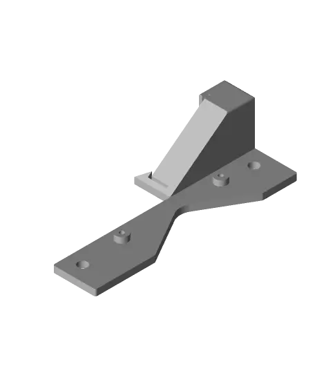 Din rail mount for intel nuc and raspberry pi — modelo 3D