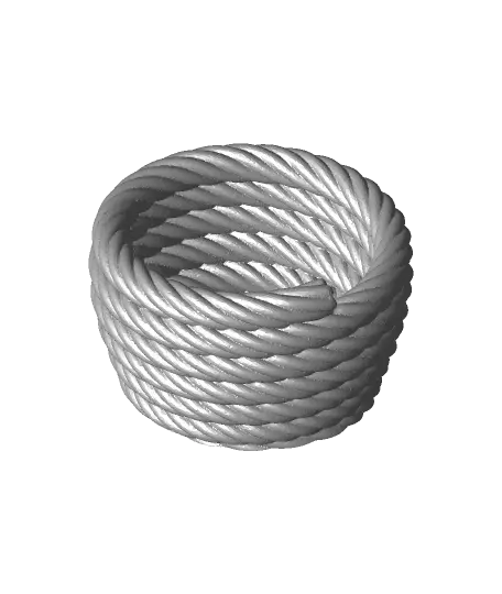 Nesting Rope Bowl (Medium) — modelo 3D