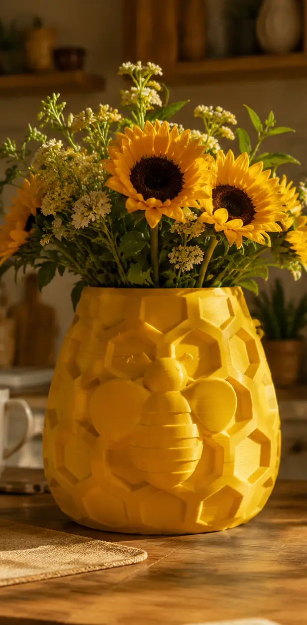 Honey Bee Vase — modelo 3D