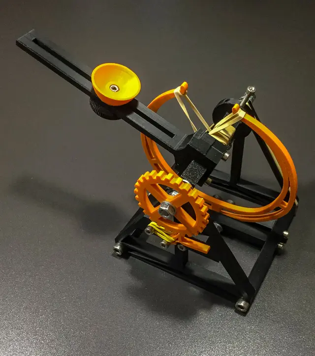 Catapult Inspired By Leonardo da Vinci (remix) — modelo 3D