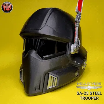 Helldivers 2 helmet SA-25 Steel trooper Helmet — modelo 3D