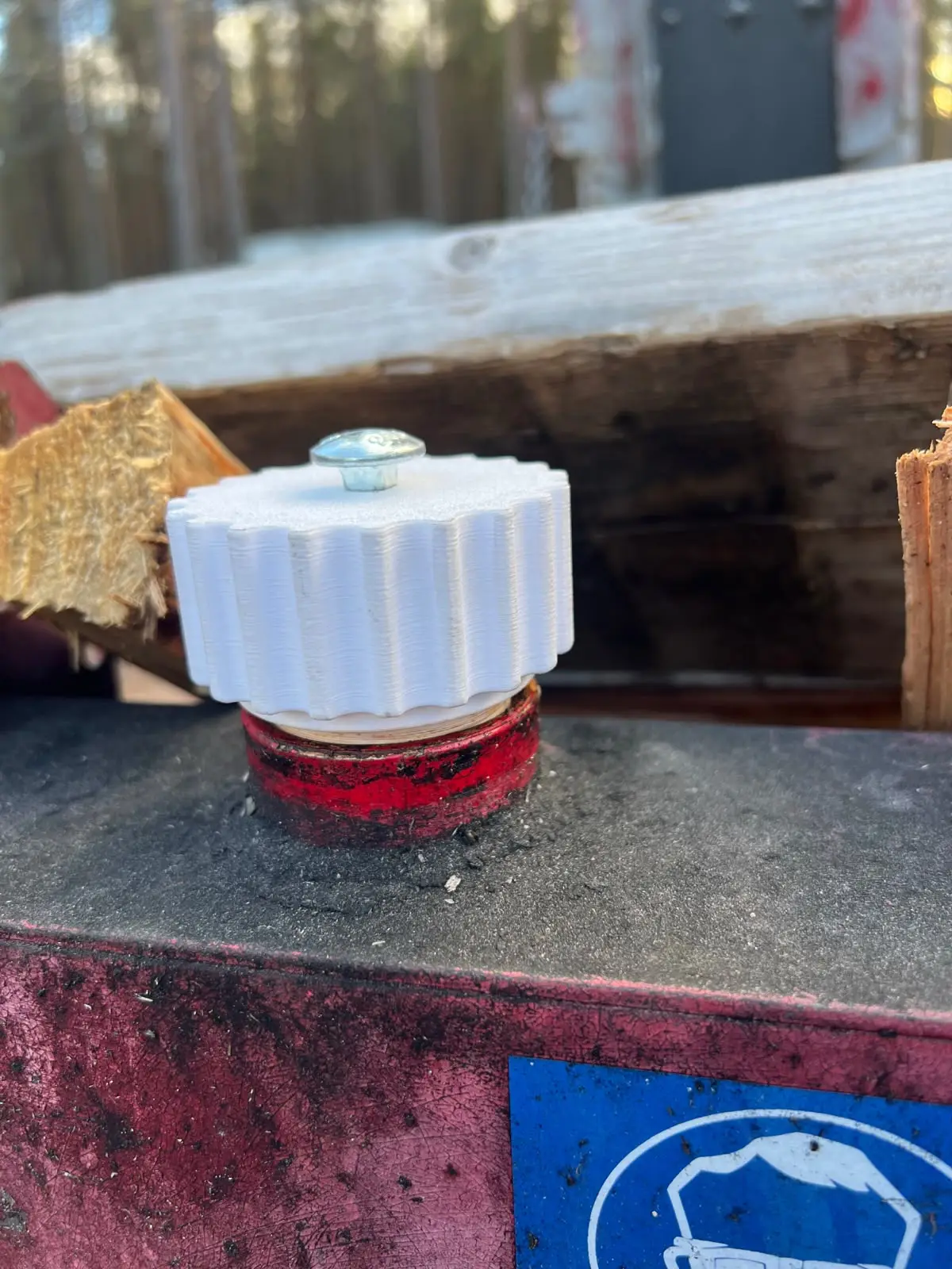 Hakki Pilke 2x Oil Cap / Öljy Korkki — modelo 3D