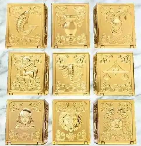 saint seiya caballeros del zodiaco pandora box x12 — modelo 3D