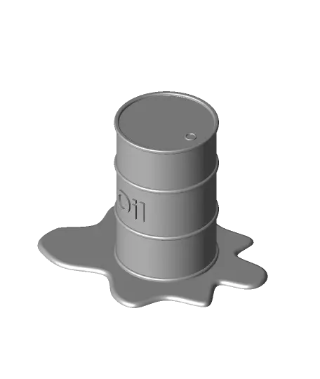 terrain oil barrel.stl — modelo 3D