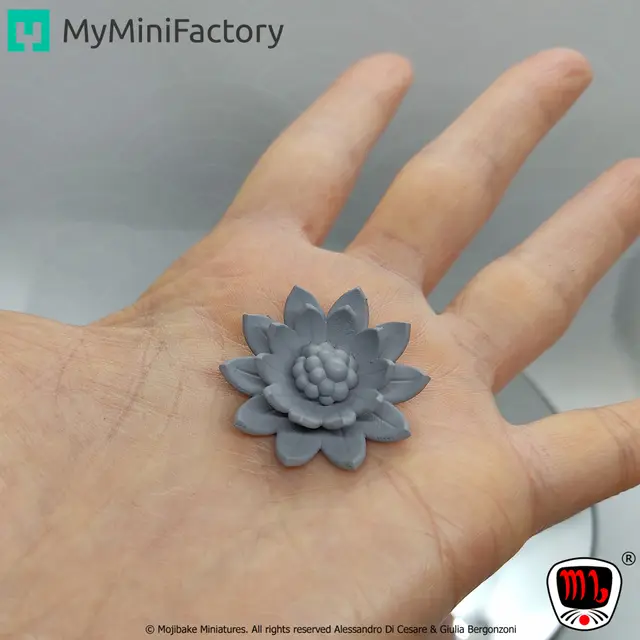 FREE Lotus Flower | Symbol Of Peace, Transformation, Rebirth, Purity... — modelo 3D