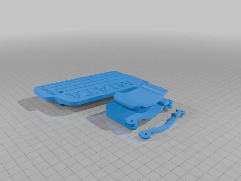 Maxda MX-5/Miata ND Throttle and Clutch Spacer — modelo 3D