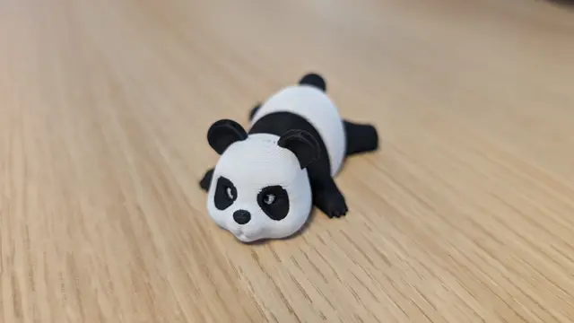 Panda - Articulated Figure Keychain — modelo 3D