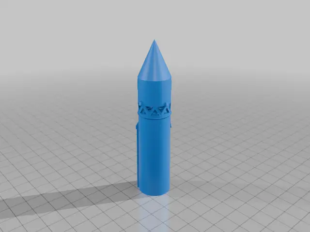 Luna 8K72 — modelo 3D