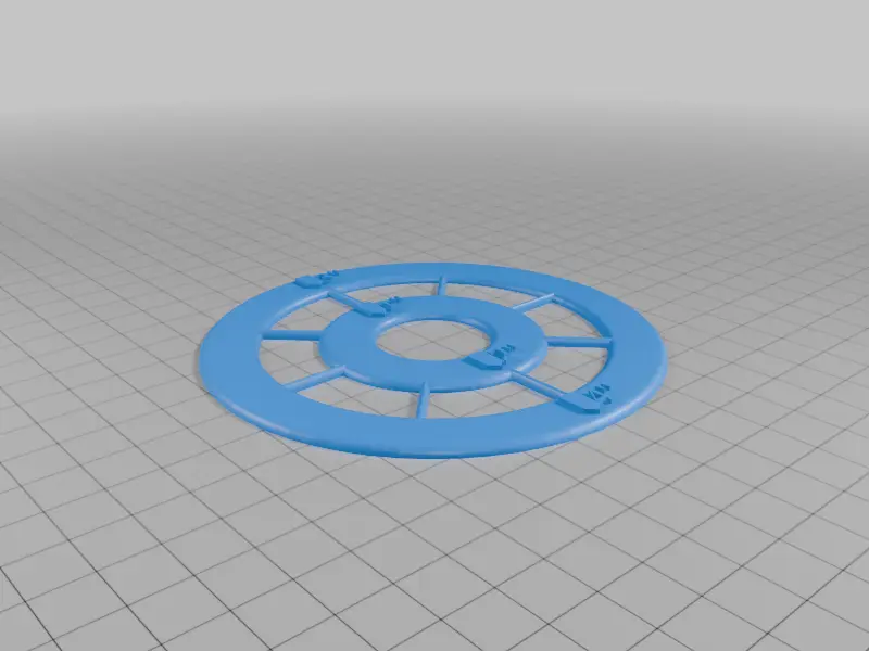 Bolt Action Artillery Templates — modelo 3D