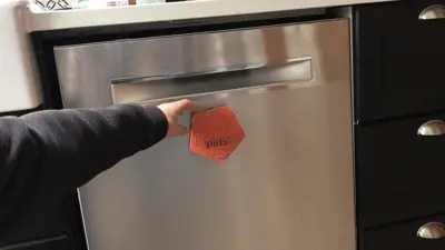 Halloween dishwasher sign — modelo 3D
