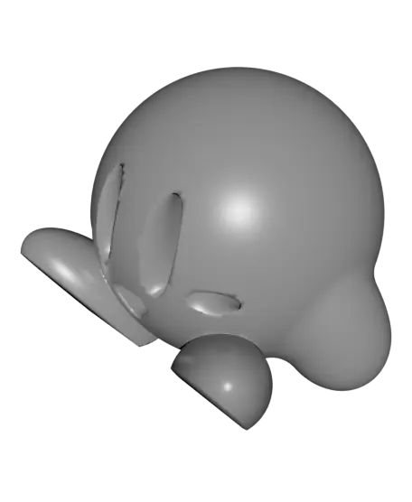 Kirby Headphone holder #JuneTunes — modelo 3D