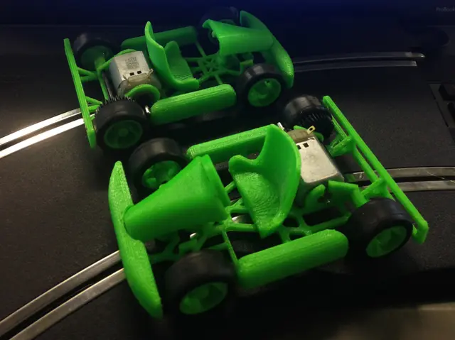 Slot Car Go Kart (fits scalextric) — modelo 3D