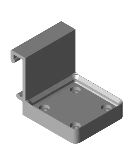 Gridfinity Ender 3 Baseplate Snap-on — modelo 3D