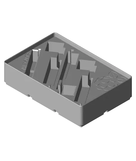 Gridfinity Raspberry Pi and Sense HAT Holder.stl — modelo 3D