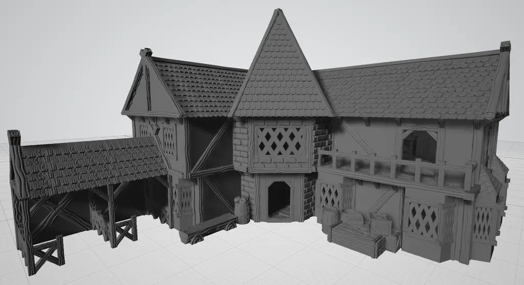 Fantasy Tavern 1 — modelo 3D