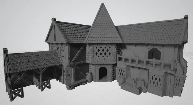 Fantasy Tavern 1 — modelo 3D