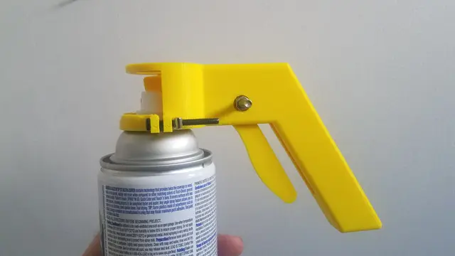 Spray Can Handle and Trigger — modelo 3D
