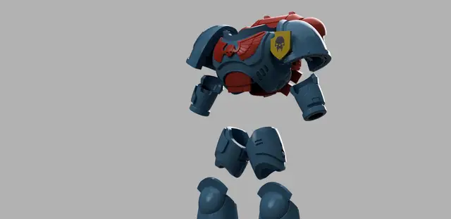 Space Marine Armor Cosplay, (THIS IS FOR FRED) — modelo 3D
