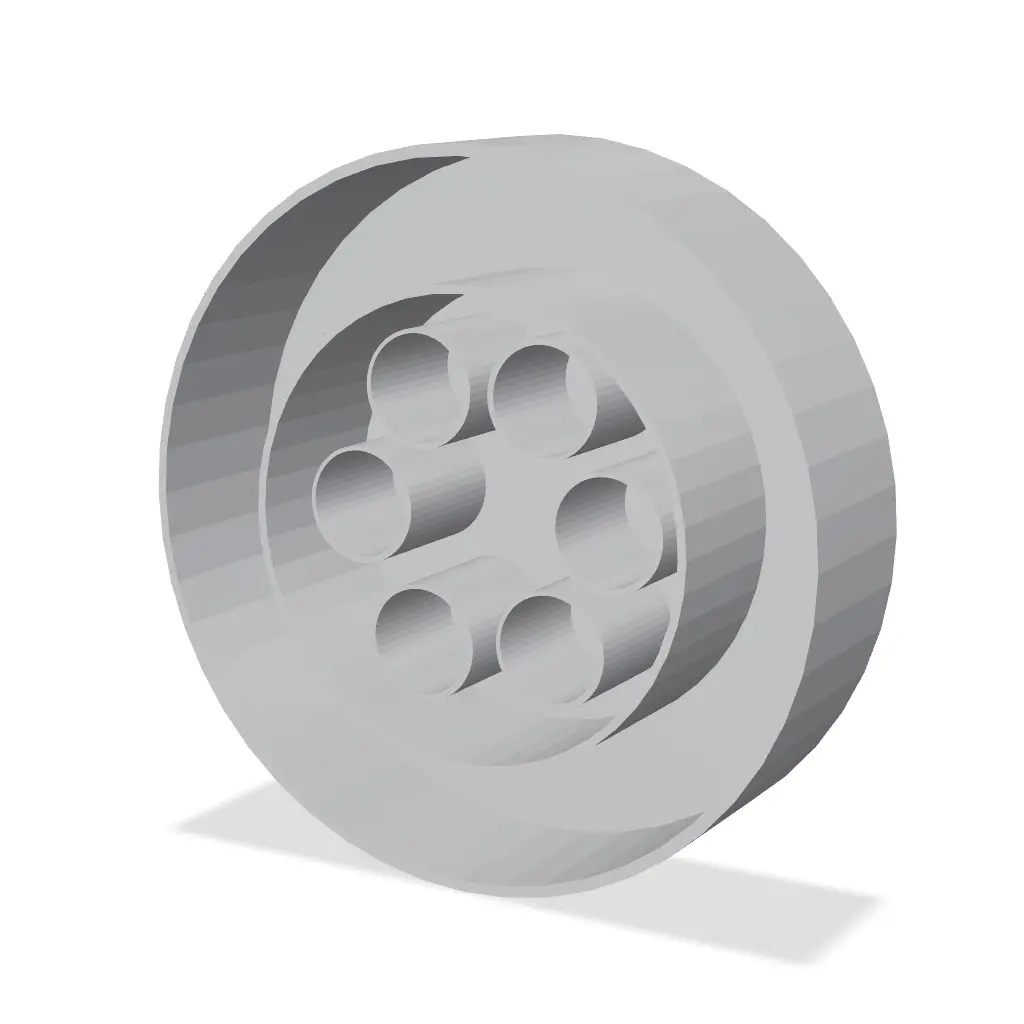 dirt bike clutch bath — modelo 3D