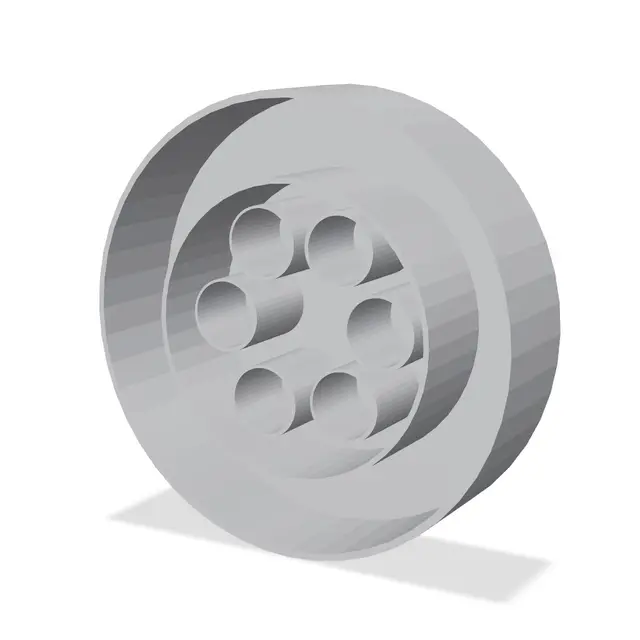 dirt bike clutch bath — modelo 3D