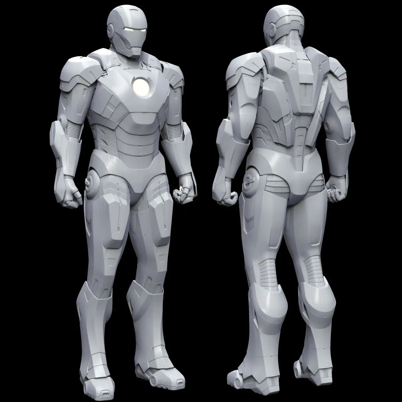 Iron Man (Easy Print) — modelo 3D
