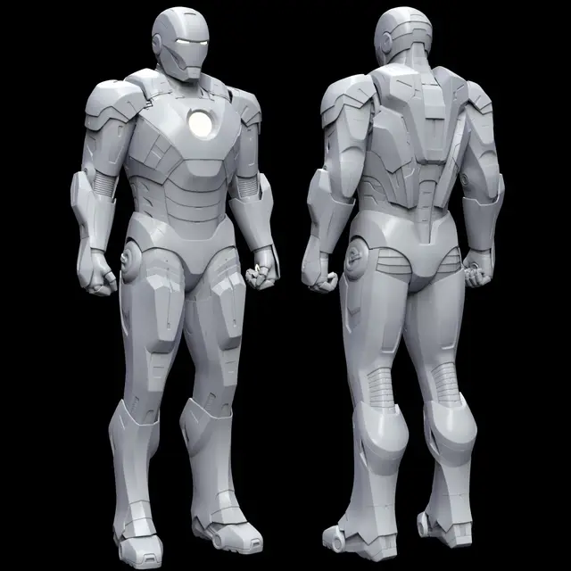 Iron Man (Easy Print) — modelo 3D