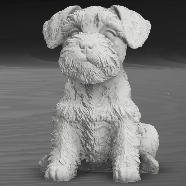 Mini Schnauzer — modelo 3D