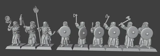 Skanderan Temple Servants — modelo 3D