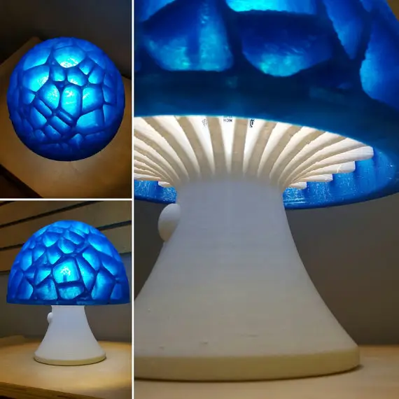Mushroom LED Table/Desk Lamp! — modelo 3D