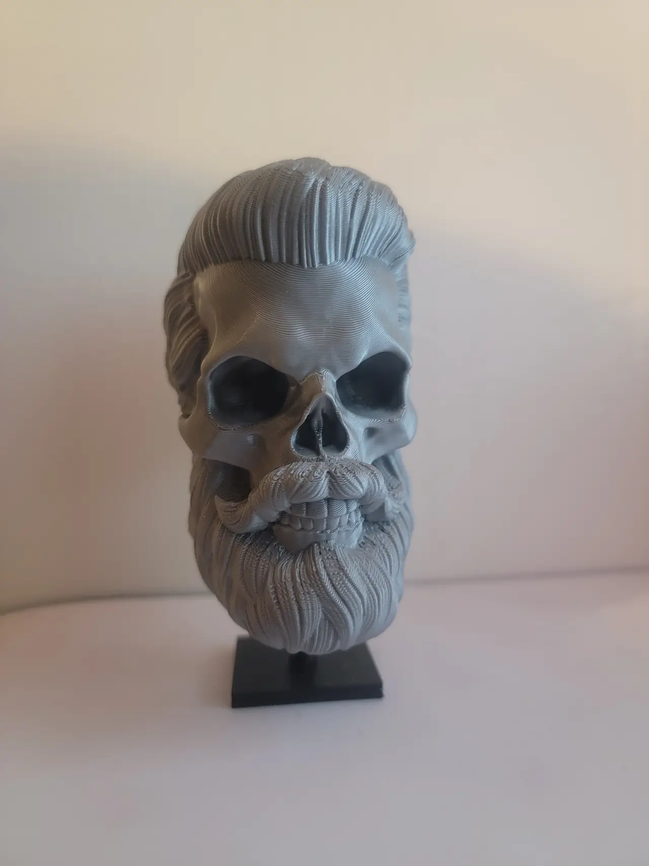 Hair Skull — modelo 3D